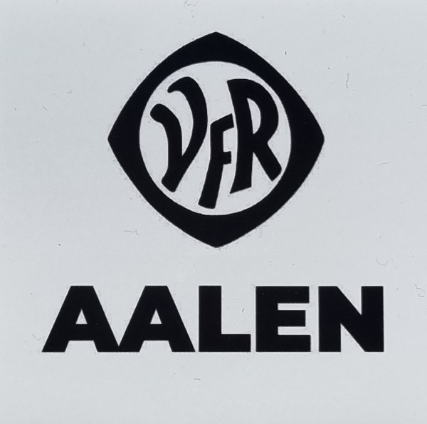 VfR Aalen Aufkleber Vereinswappen + Aalen